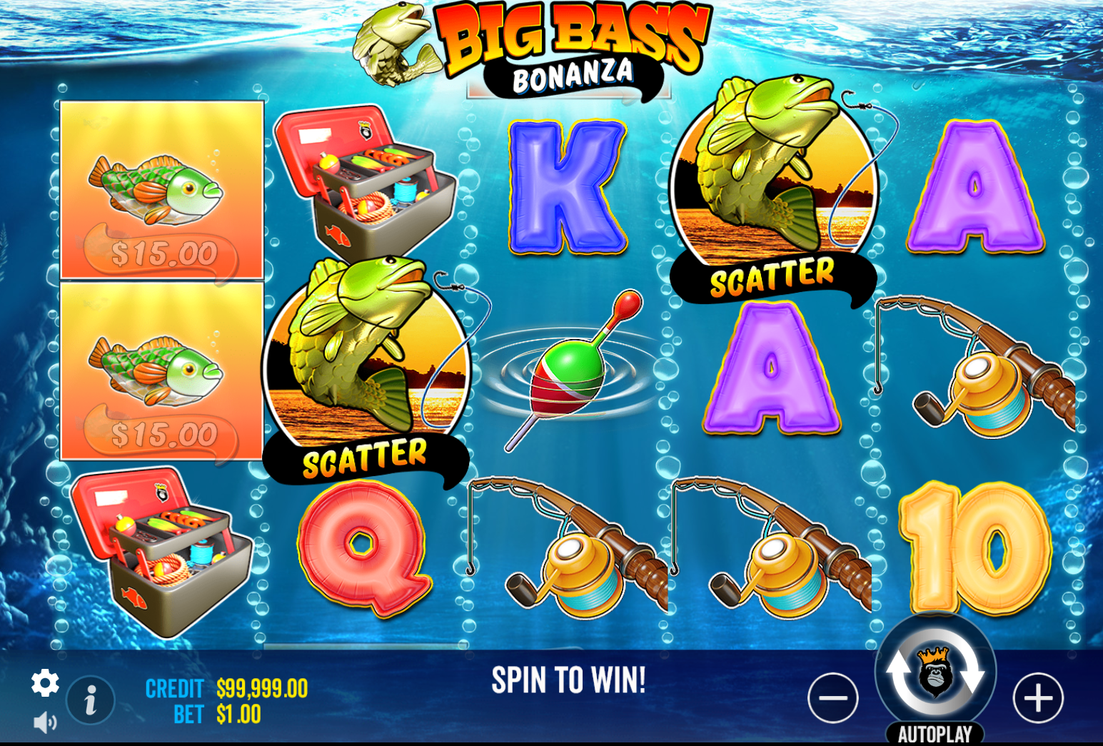 big bass bonanza slots